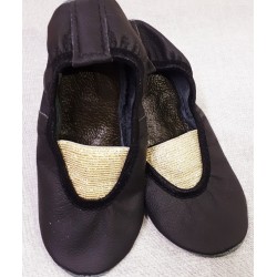 Чешки из натуральной кожи без декора арт.532