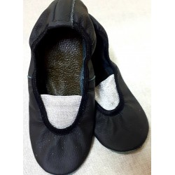 Чешки из натуральной кожи без декора арт.535
